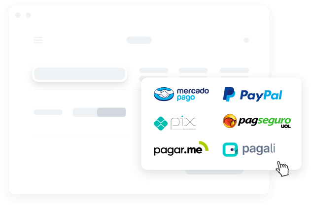 Formas de pagamento